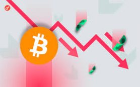 Стоимость биткоина упала на 10%